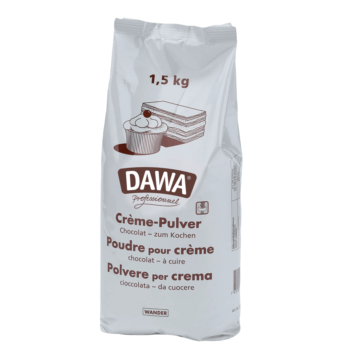 Poudre pour creme chocolat
