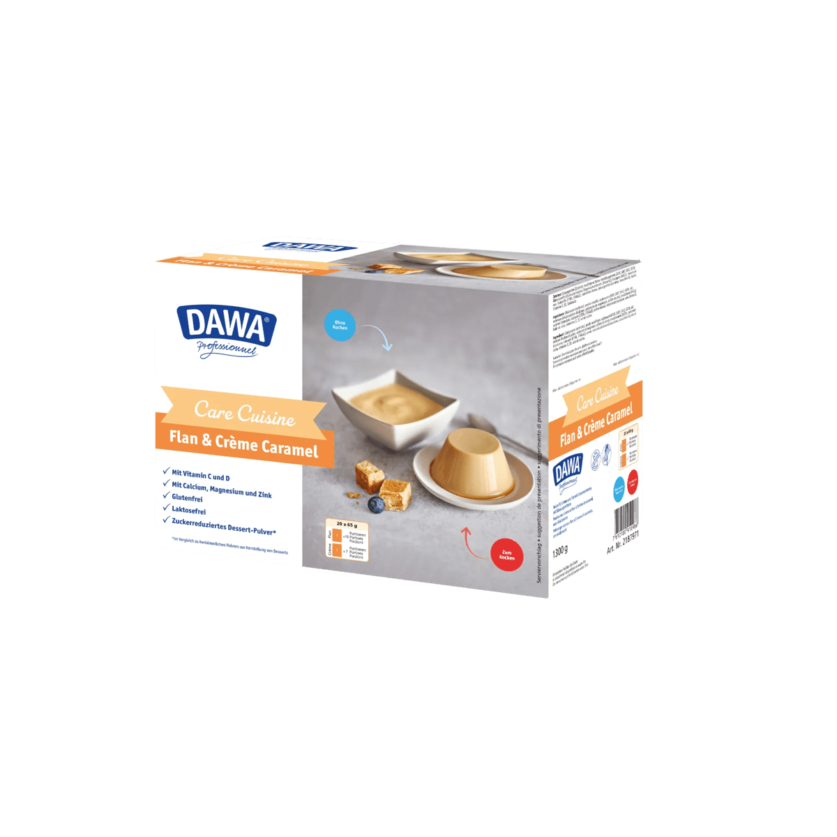 DAWA Cuisine Care Flan & Crème Caramel