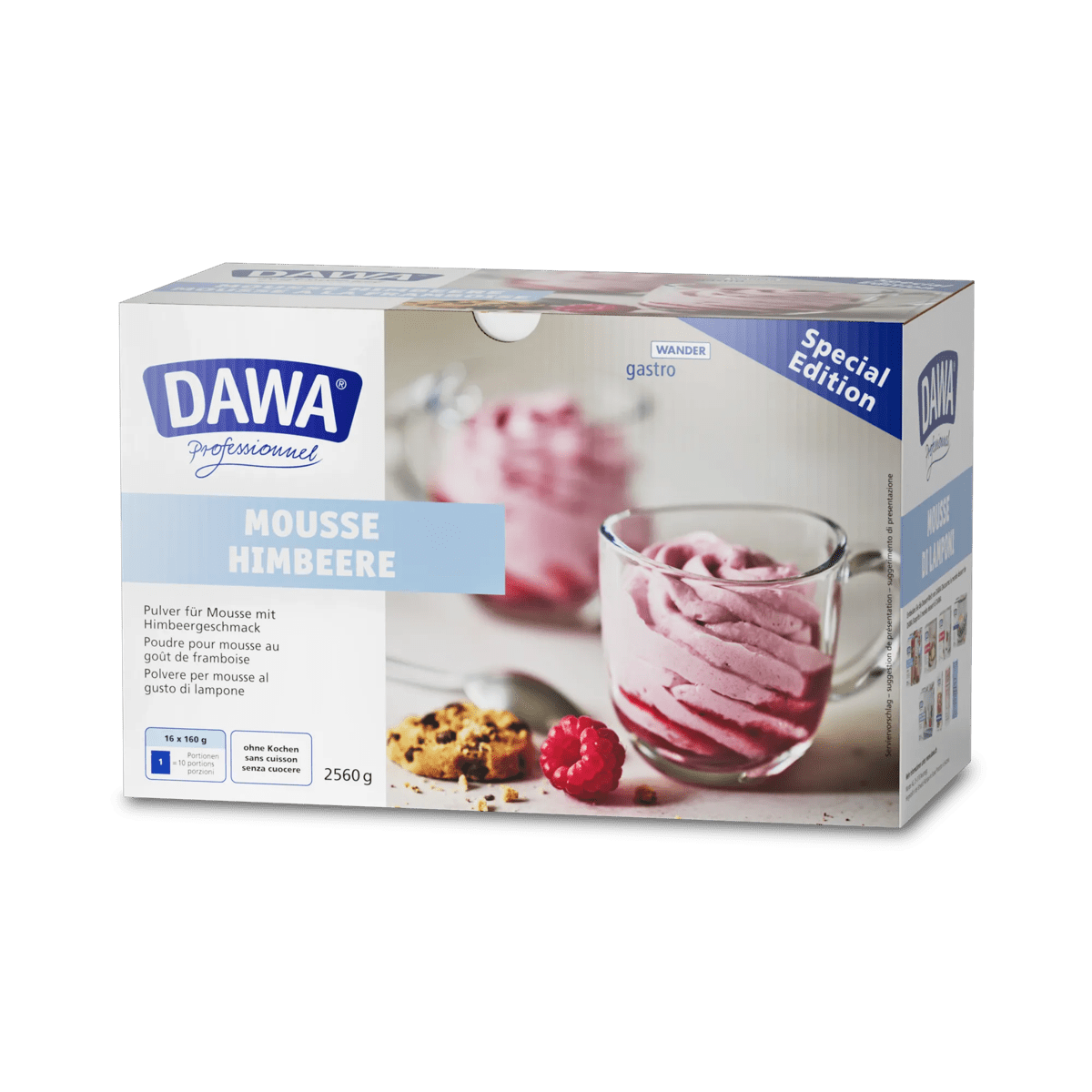 Dawa mousse a la framboise 16 x 160g