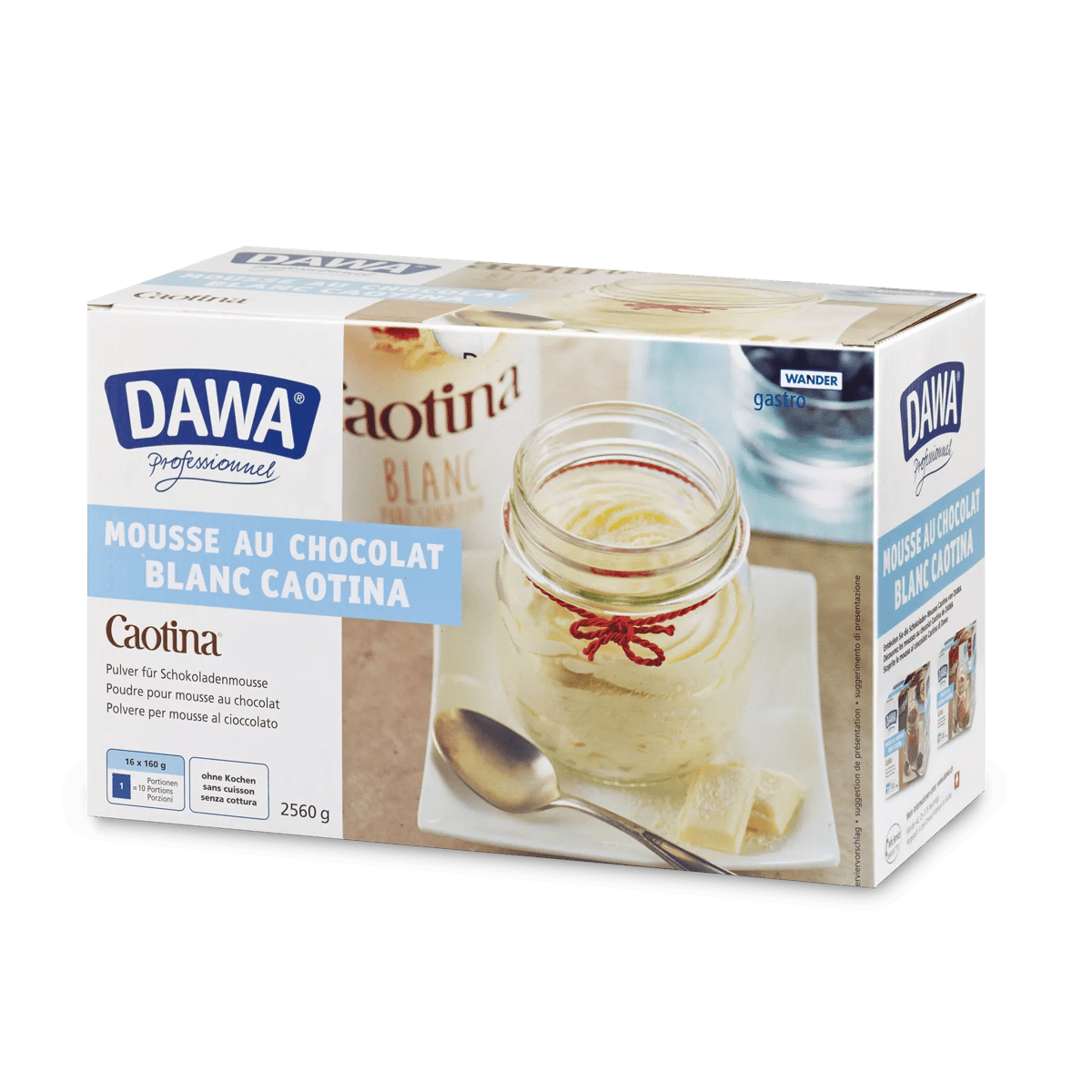 Dawa Mousse au Chocolat Caotina Blanc