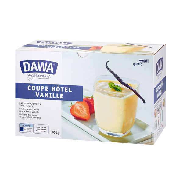 Coupe hôtel vanille Dawa