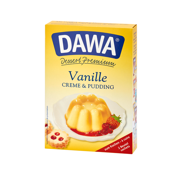 Flan-crème à la vanille Dawa