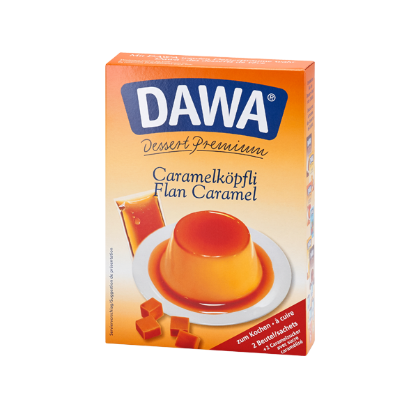 Flan au caramel Dawa