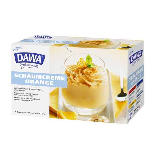 Crème mousse à l’orange Dawa