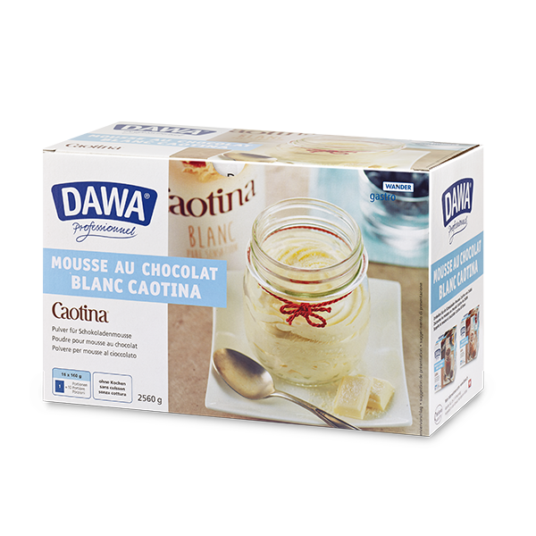 Mousse au chocolat Caotina blanc Dawa