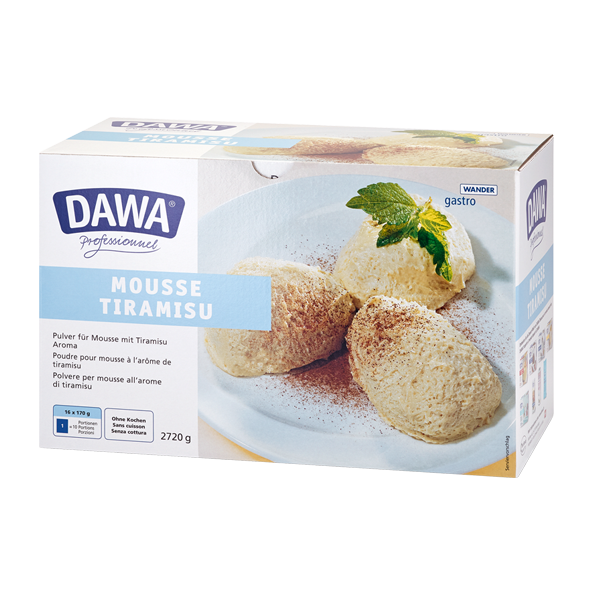 Mousse tiramisu Dawa