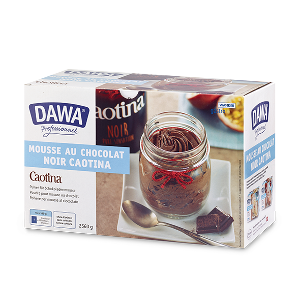 Dawa Mousse au chocolat Caotina noir