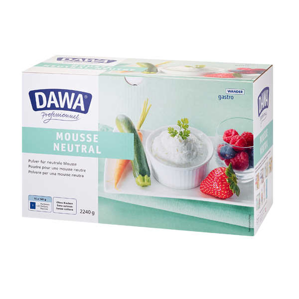 Mousse neutre Dawa 16x140g