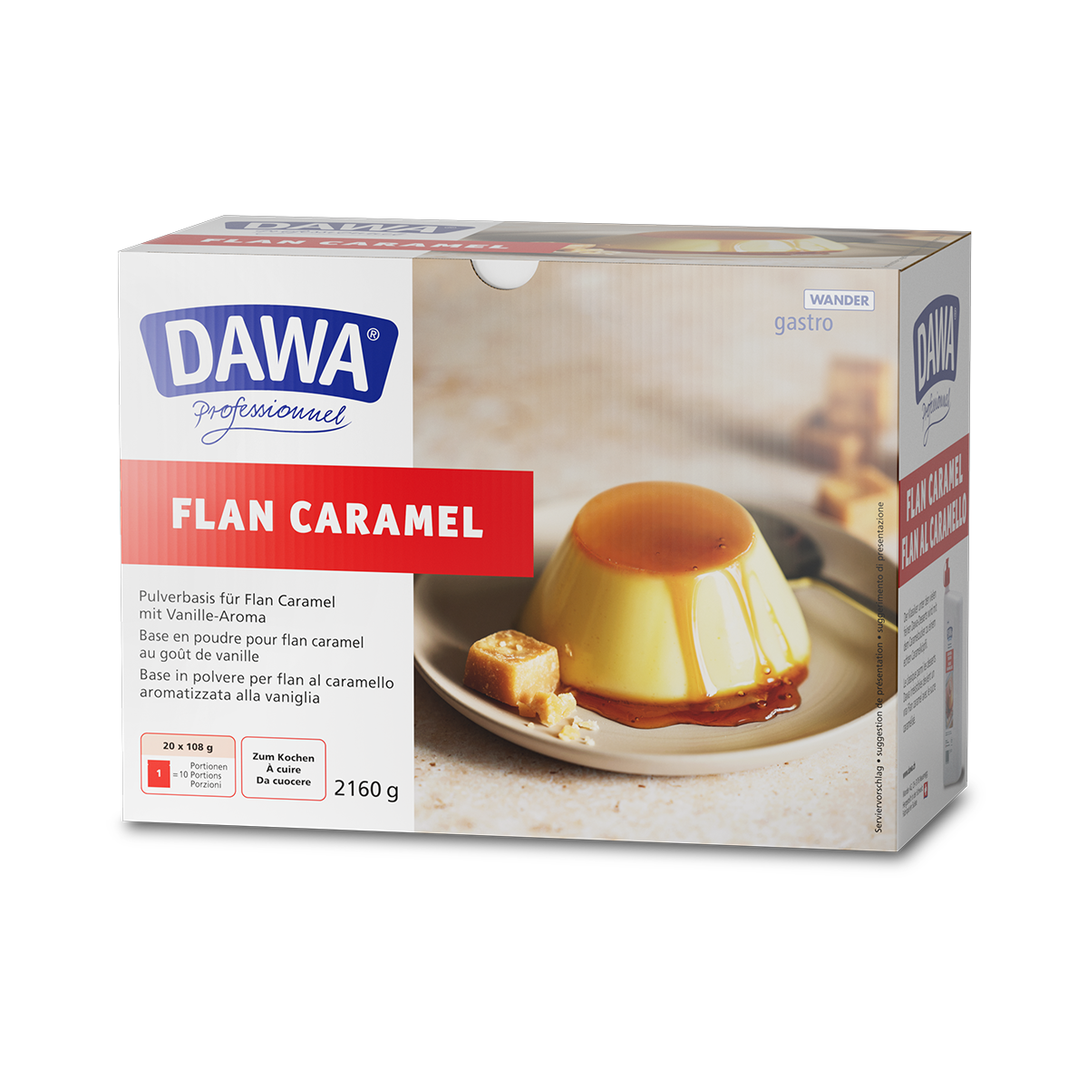Flan blanc-manger Dawa – un dessert frais