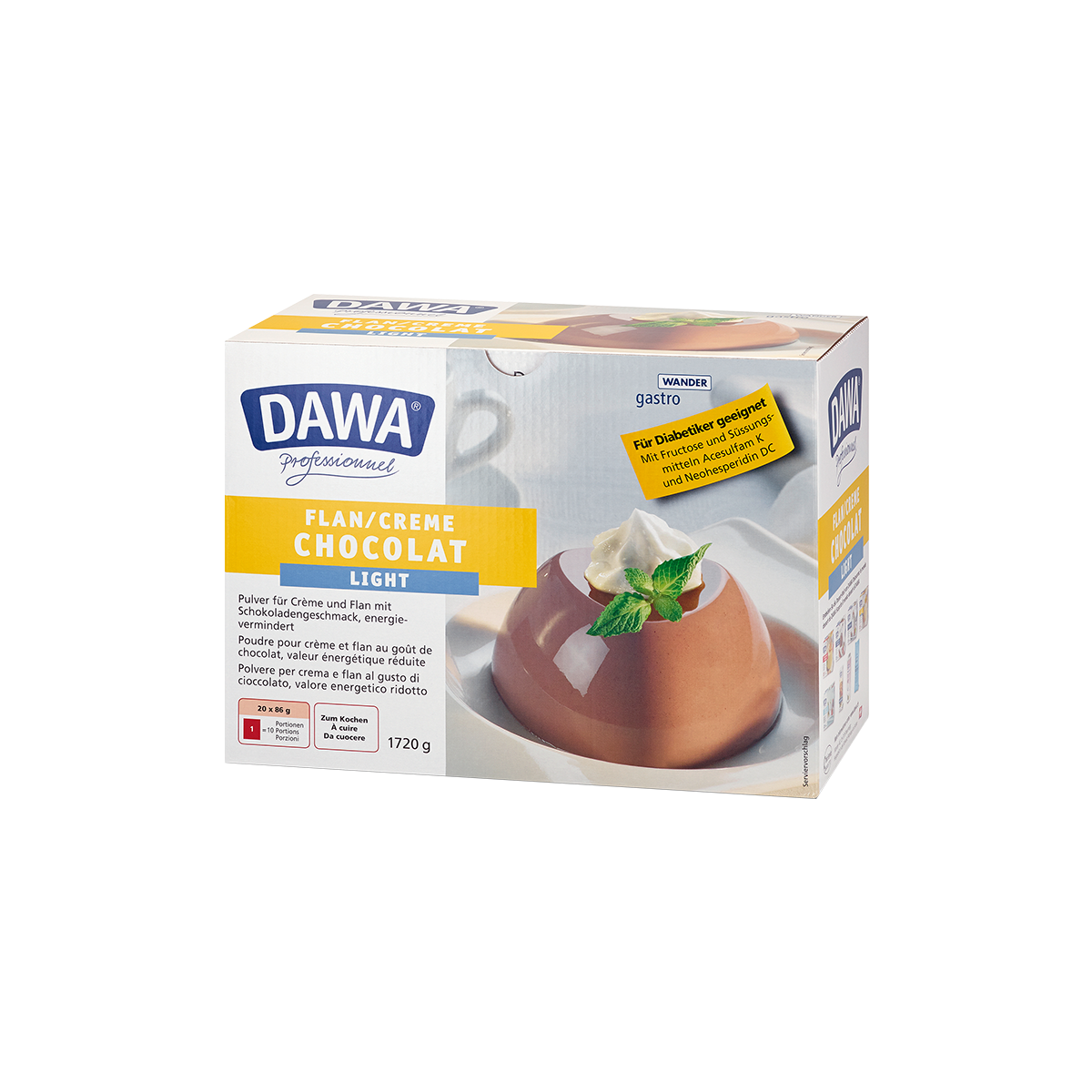 Flan Light Chocolat