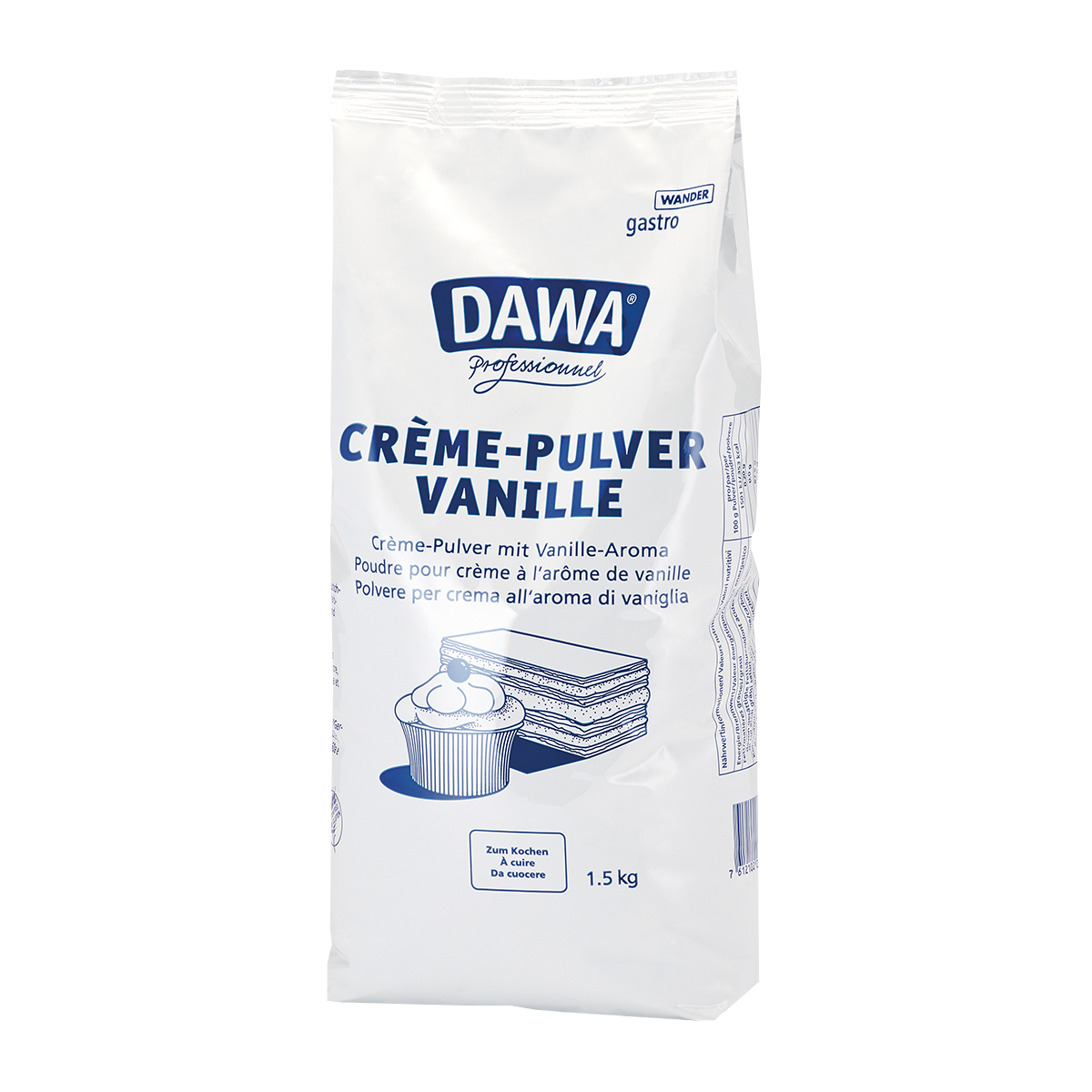 Poudre pour creme vanille