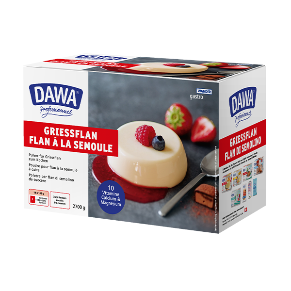 Dawa Flan à la semoule 2700 g