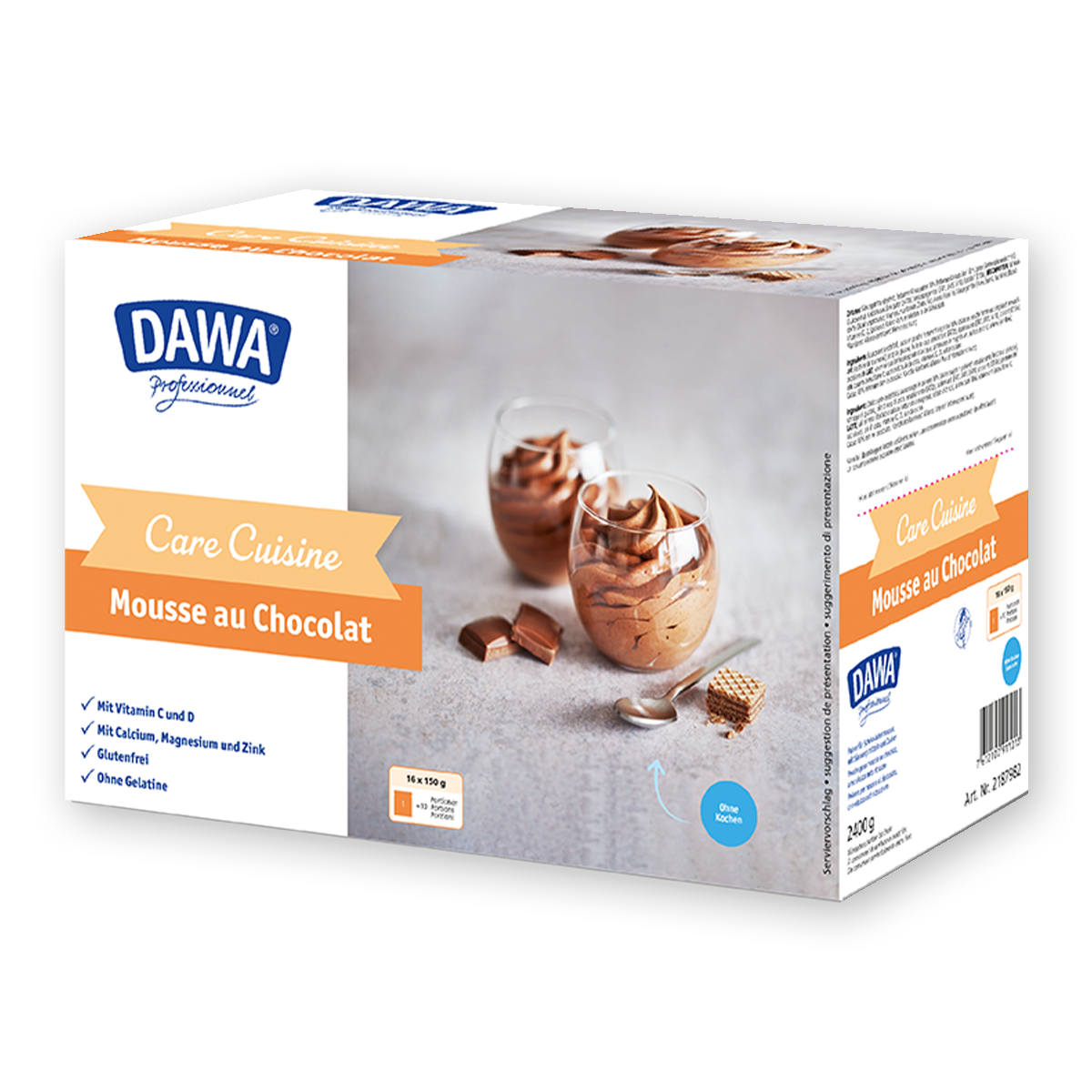 DAWA Cuisine Care Mousse au Chocolat