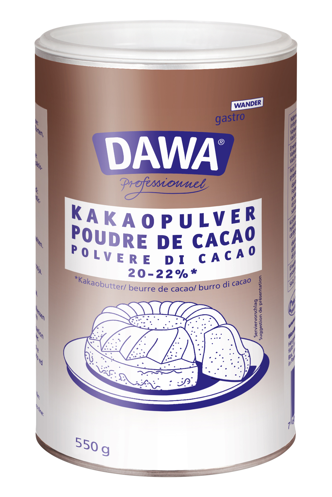 Dawa Kakaopulver 550 g