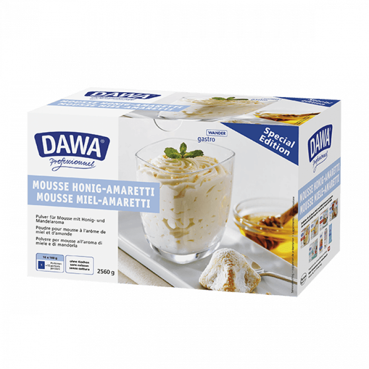 Dawa Mousse Miel-Amaretti