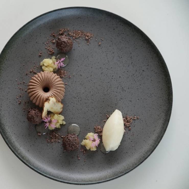 Duett von Ovomaltine und Birne
