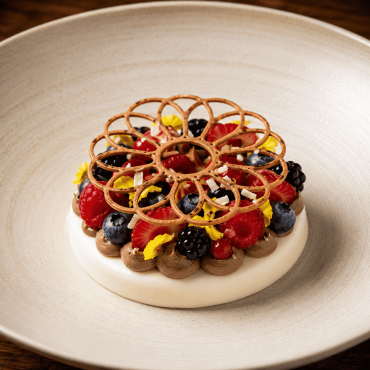 Caotina Blanc Berry Crown
