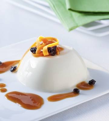 Blanc Manger et sa julienne de carottes