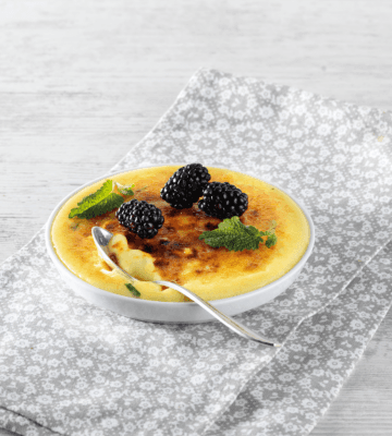 Rezept Holunder-Catalana mit Brombeeren