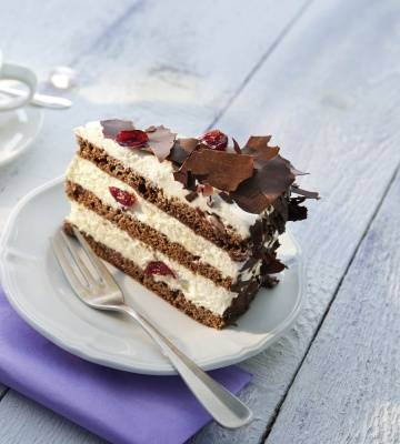 Tarte à la mousse au chocolat blanc Caotina