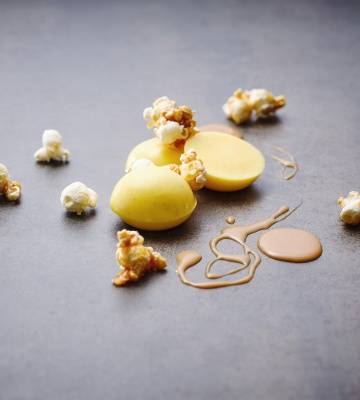 Karamelisierte Popcorn