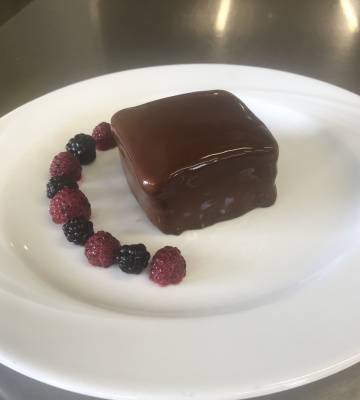 Double mousse en cube