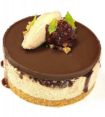 5 Texture Chocolate Cake