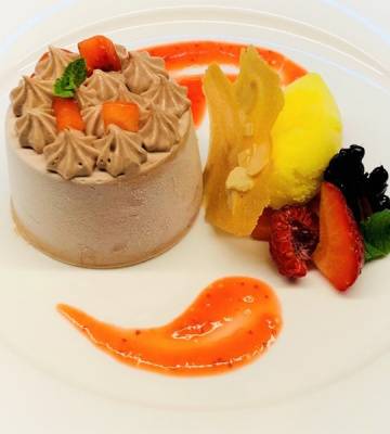 Mousse aux couleurs d'été
