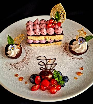 Goldene Mousse-Verführung (Rezept)