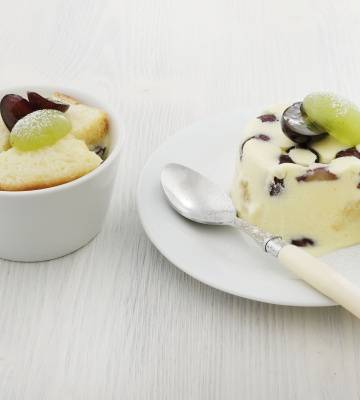 Vanille-Trauben-Parfait