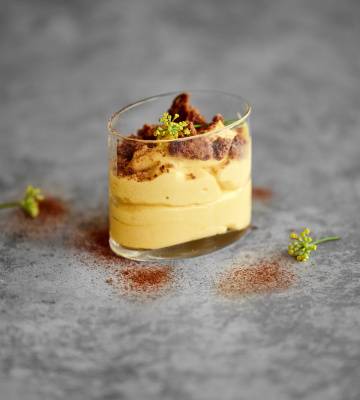 Gebackenes Bananen-Ingwer-Royal