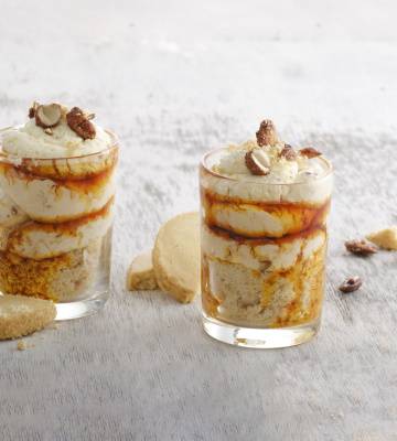 Mousse Caotina Blanc Tiramisu au caramel
