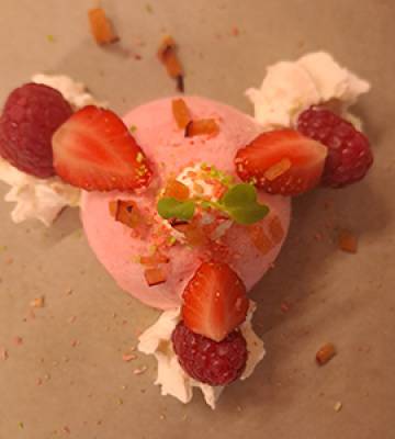 Erdbeeren-Minzen Fusion