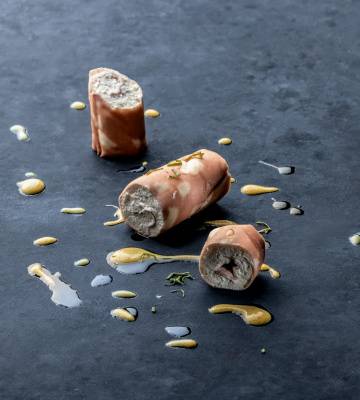 Roulade mortadelle-moutarde