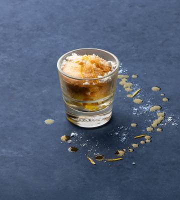 Gebackene Orangen im Glas