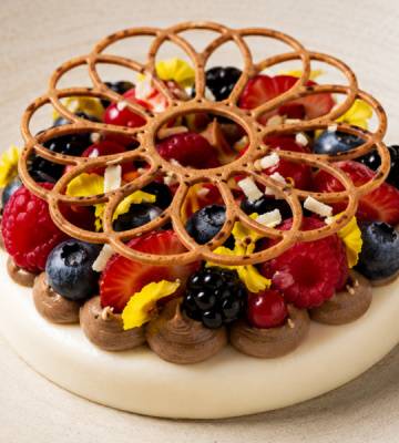 Caotina Blanc Berry Crown